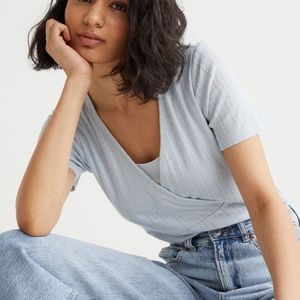 H&M 2-Pack Pointelle Nursing Tops, size M